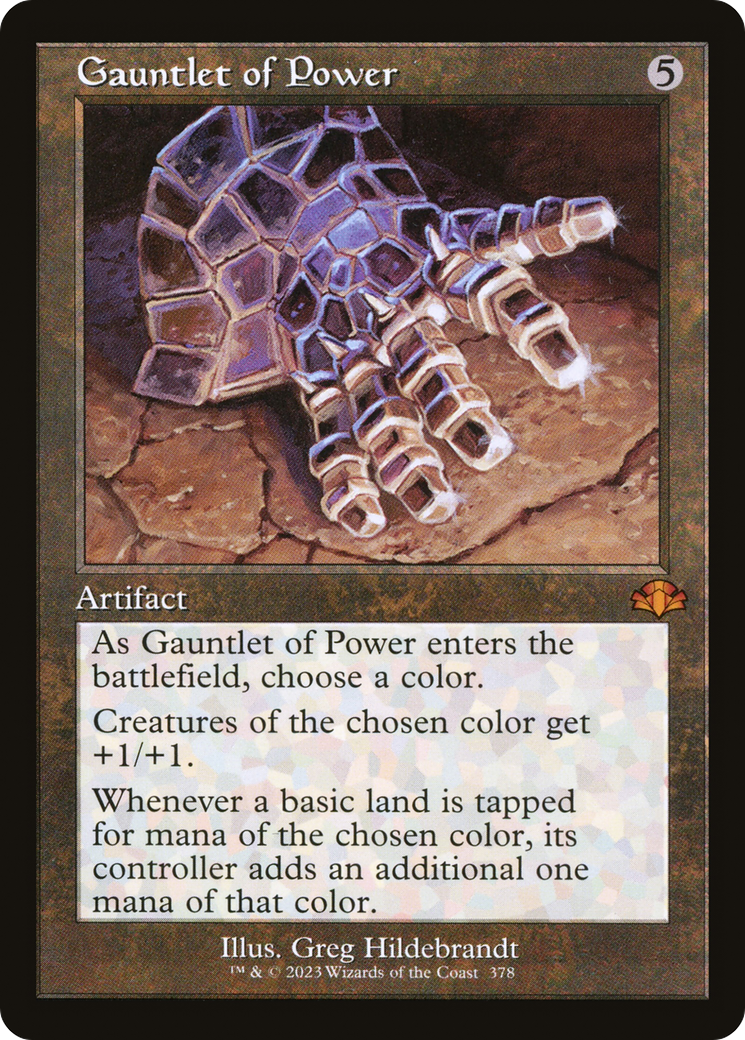 Gauntlet of Power (Retro) [Dominaria Remastered] | Odin's Place