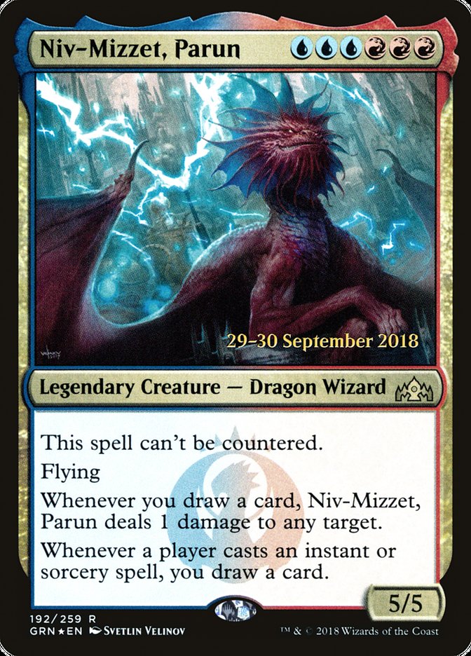 Niv-Mizzet, Parun (192) [Guilds of Ravnica Prerelease Promos] | Odin's Place