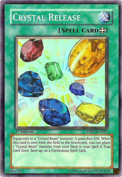 Crystal Release [DP07-EN019] Super Rare | Odin's Place