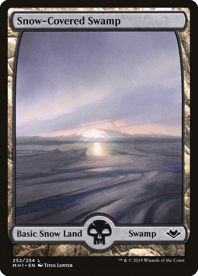 Snow-Covered Swamp (252) [Modern Horizons] | Odin's Place
