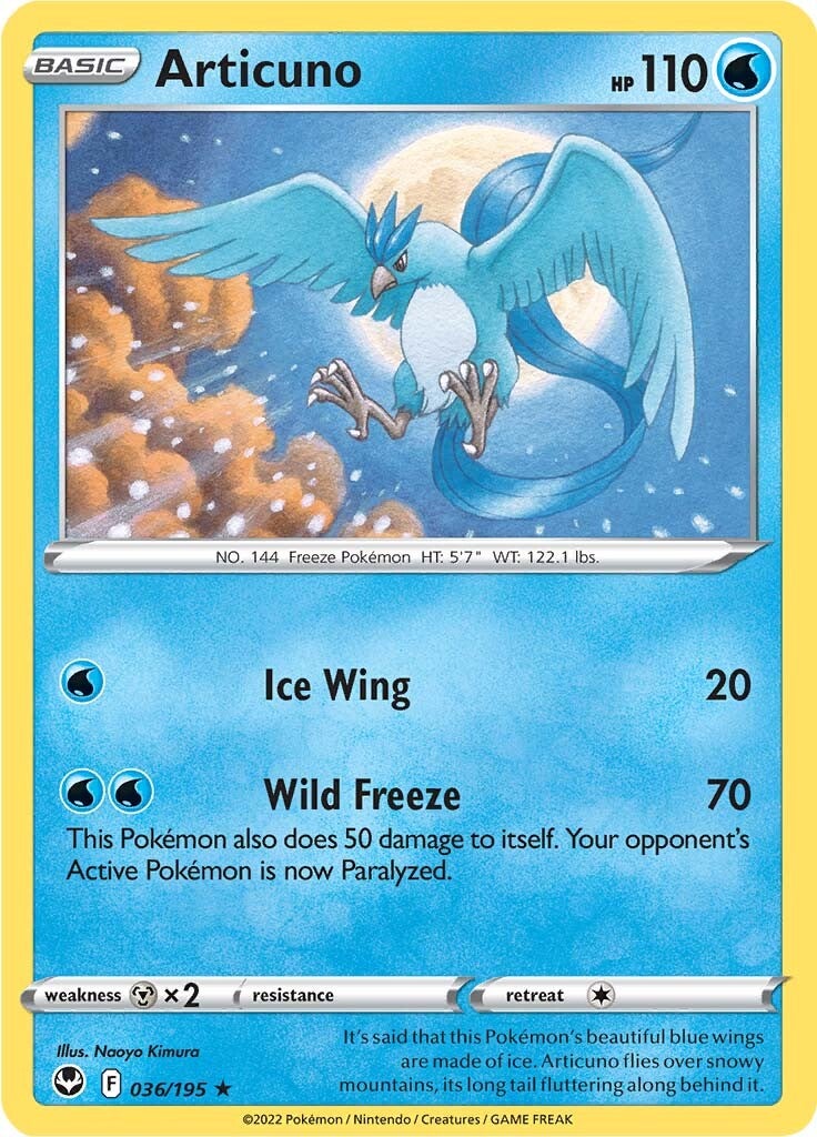 Articuno (036/195) [Sword & Shield: Silver Tempest] | Odin's Place