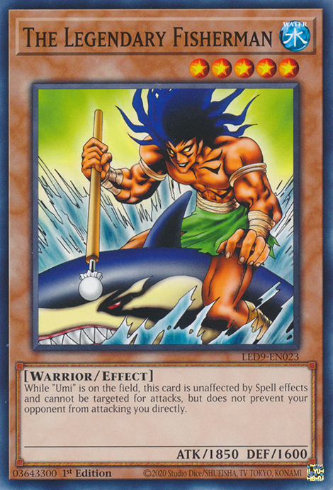 The Legendary Fisherman [LED9-EN023] Common | Odin's Place
