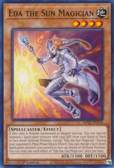 Eda the Sun Magician [MP22-EN110] Common | Odin's Place