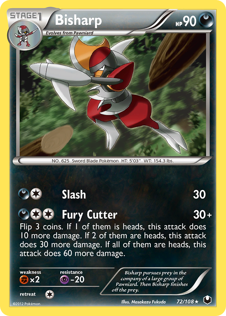 Bisharp (72/108) [Black & White: Dark Explorers] | Odin's Place