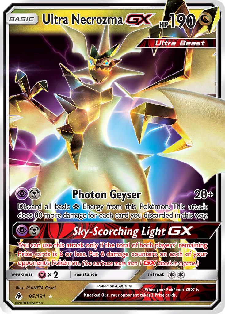 Ultra Necrozma GX (95/131) [Sun & Moon: Forbidden Light] | Odin's Place
