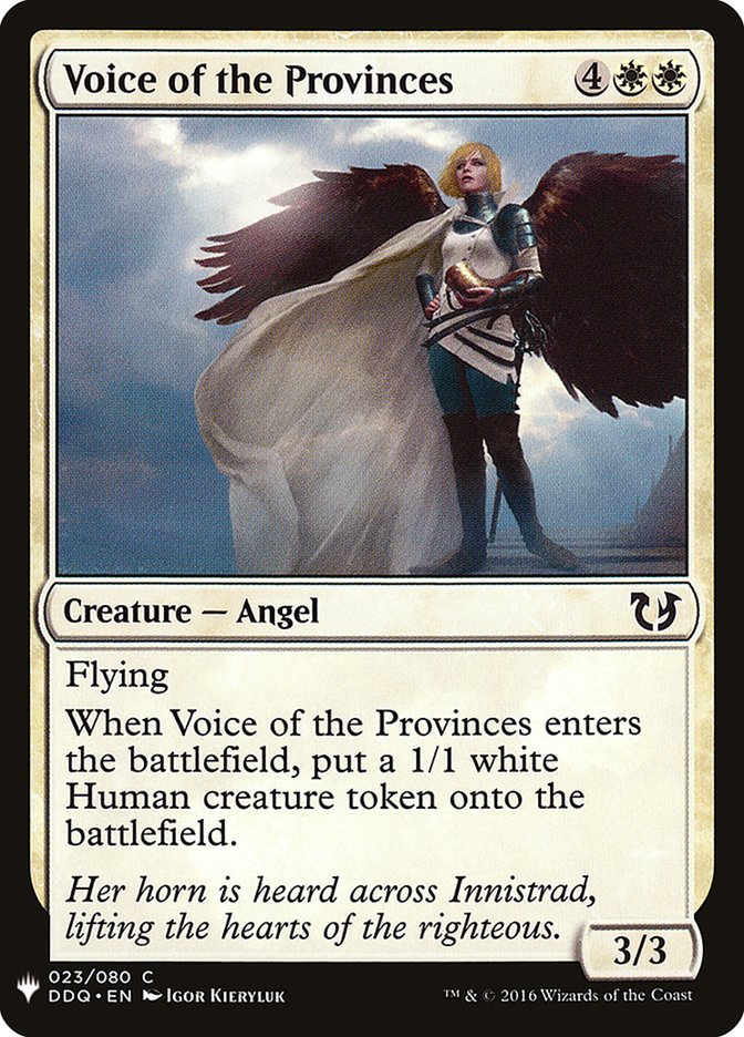 Voice of the Provinces [Mystery Booster] | Odin's Place