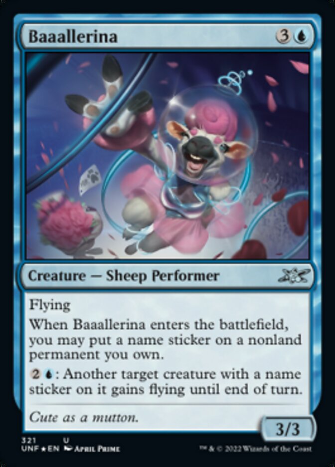 Baaallerina (Galaxy Foil) [Unfinity] | Odin's Place