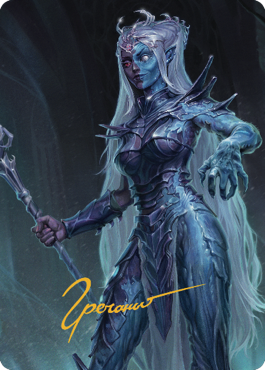 Mocking Doppelganger Art Card (Gold-Stamped Signature) [Commander Legends: Battle for Baldur's Gate Art Series] | Odin's Place