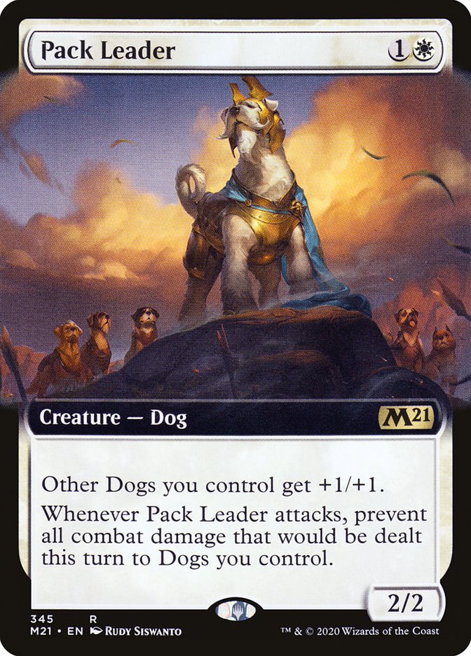 Pack Leader (Extended Art) [Core Set 2021] | Odin's Place
