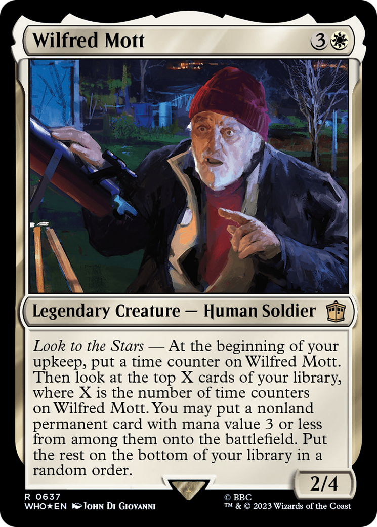 Wilfred Mott (Surge Foil) [Doctor Who] | Odin's Place