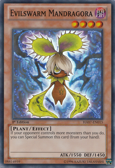 Evilswarm Mandragora [HA07-EN015] Super Rare | Odin's Place