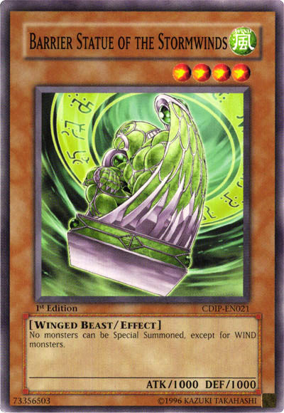 Barrier Statue of the Stormwinds [CDIP-EN021] Common | Odin's Place