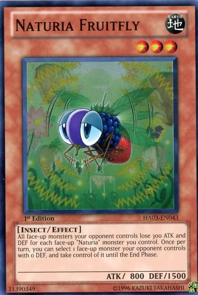 Naturia Fruitfly [HA03-EN043] Super Rare | Odin's Place