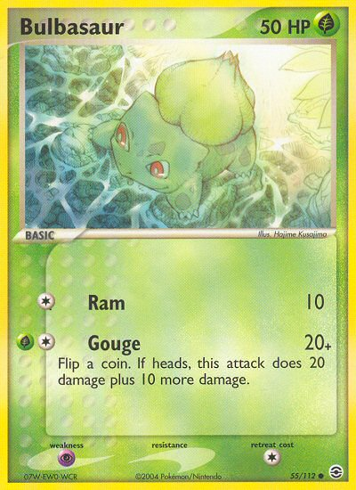 Bulbasaur (55/112) [EX: FireRed & LeafGreen] | Odin's Place
