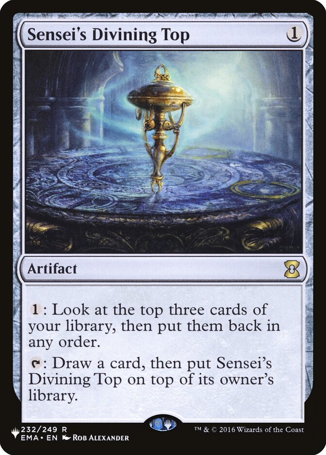 Sensei's Divining Top [The List] | Odin's Place