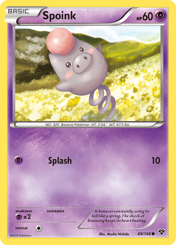 Spoink (49/146) [XY: Base Set] | Odin's Place