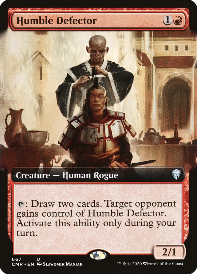 Humble Defector (Extended Art) [Commander Legends] | Odin's Place