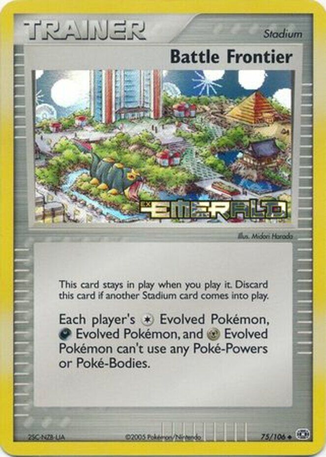 Battle Frontier (75/106) (Stamped) [EX: Emerald] | Odin's Place