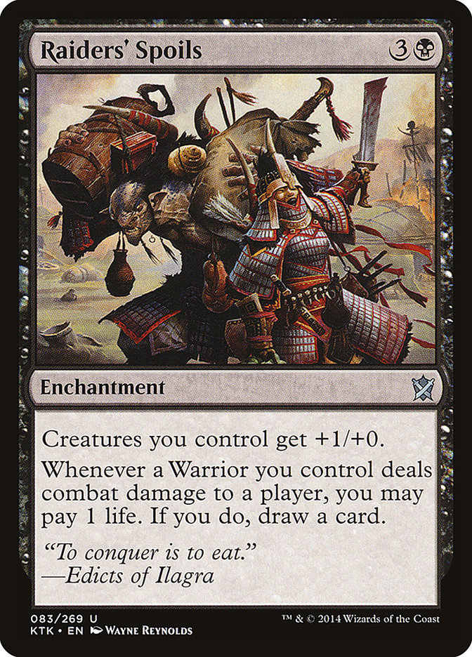 Raiders' Spoils (83) [Khans of Tarkir] | Odin's Place
