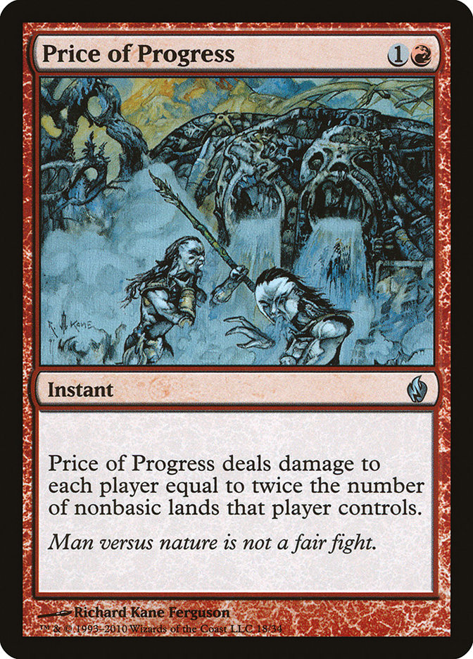 Price of Progress (18) [Premium Deck Series: Fire and Lightning] | Odin's Place