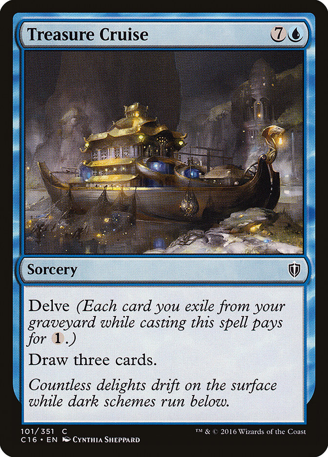 Treasure Cruise (101) [Commander 2016] | Odin's Place
