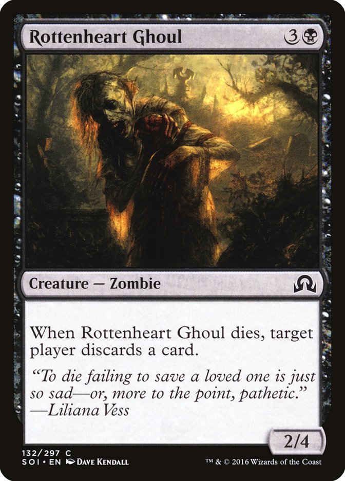 Rottenheart Ghoul (132) [Shadows over Innistrad] | Odin's Place