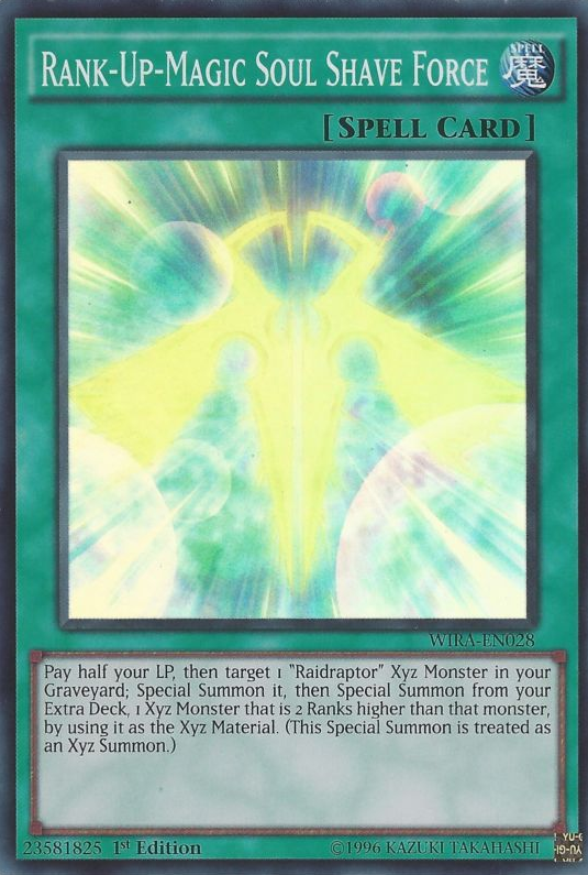 Rank-Up-Magic Soul Shave Force [WIRA-EN028] Super Rare | Odin's Place