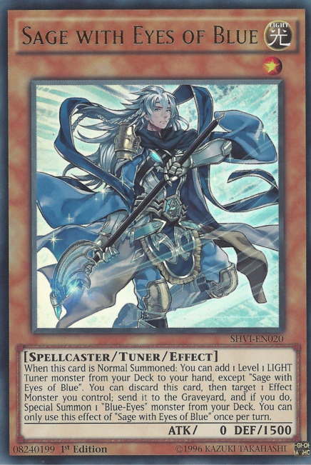 Sage with Eyes of Blue [SHVI-EN020] Ultra Rare | Odin's Place