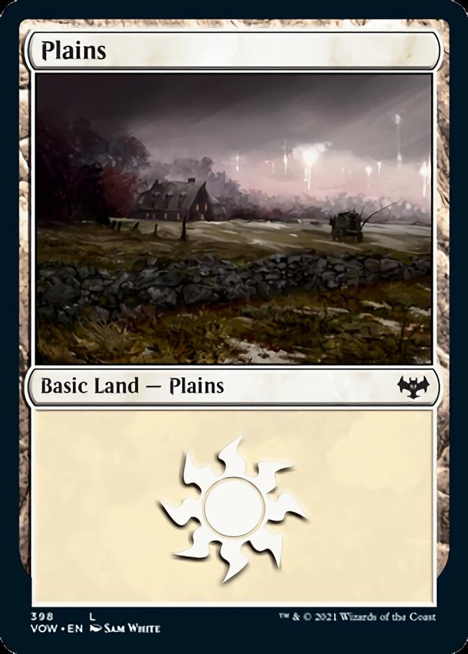 Plains (398) [Innistrad: Crimson Vow] | Odin's Place