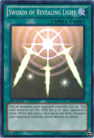 Swords of Revealing Light [YS13-ENV13] Super Rare | Odin's Place