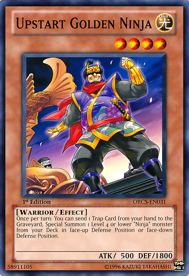 Upstart Golden Ninja [ORCS-EN031] Common | Odin's Place