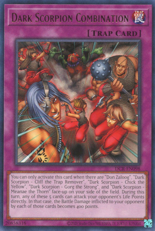 Dark Scorpion Combination [DCR-EN098] Rare | Odin's Place