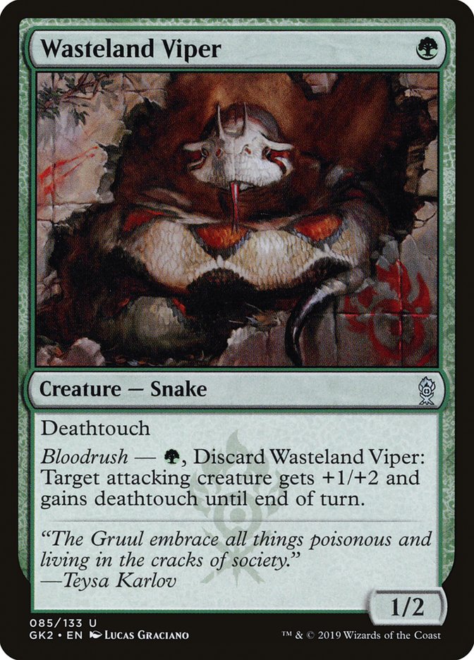 Wasteland Viper (85) [Ravnica Allegiance Guild Kit] | Odin's Place