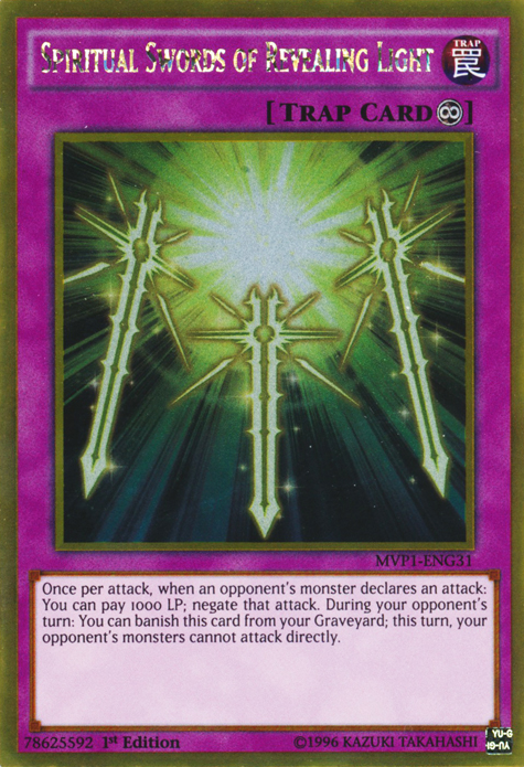 Spiritual Swords of Revealing Light [MVP1-ENG31] Gold Rare | Odin's Place