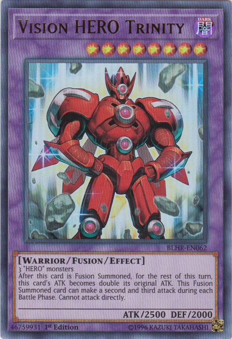 Vision Hero Trinity [BLHR-EN062] Ultra Rare | Odin's Place