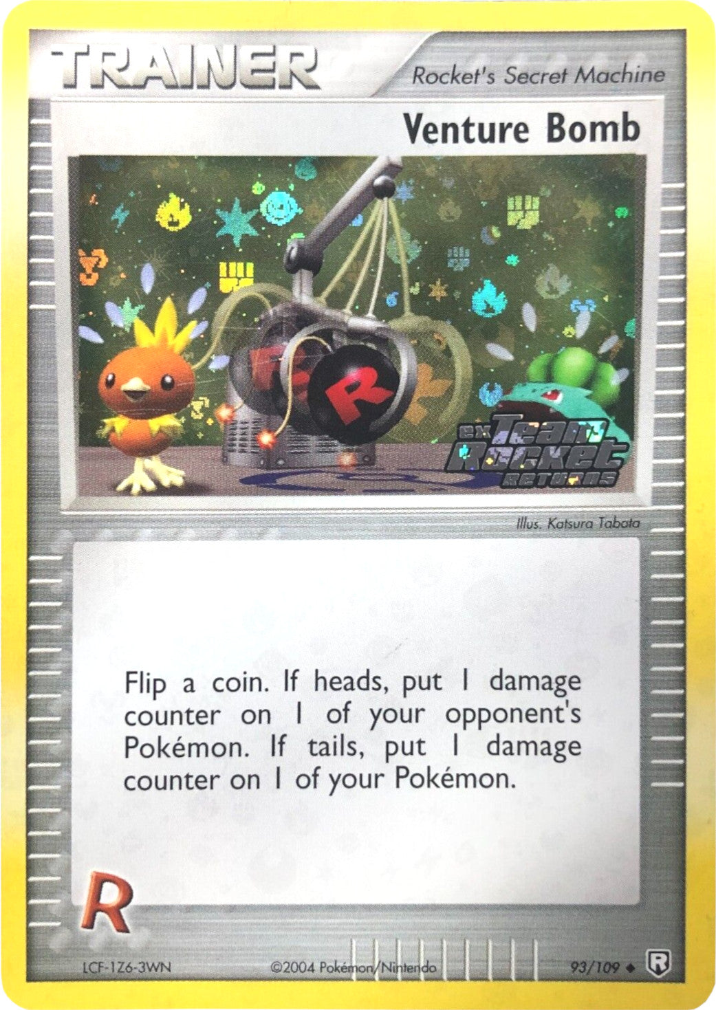 Venture Bomb (93/109) (Stamped) [EX: Team Rocket Returns] | Odin's Place