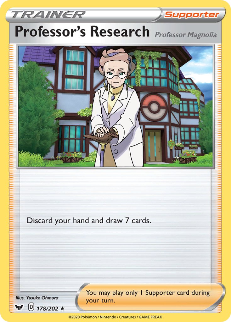 Professor's Research (178/202) [Sword & Shield: Base Set] | Odin's Place