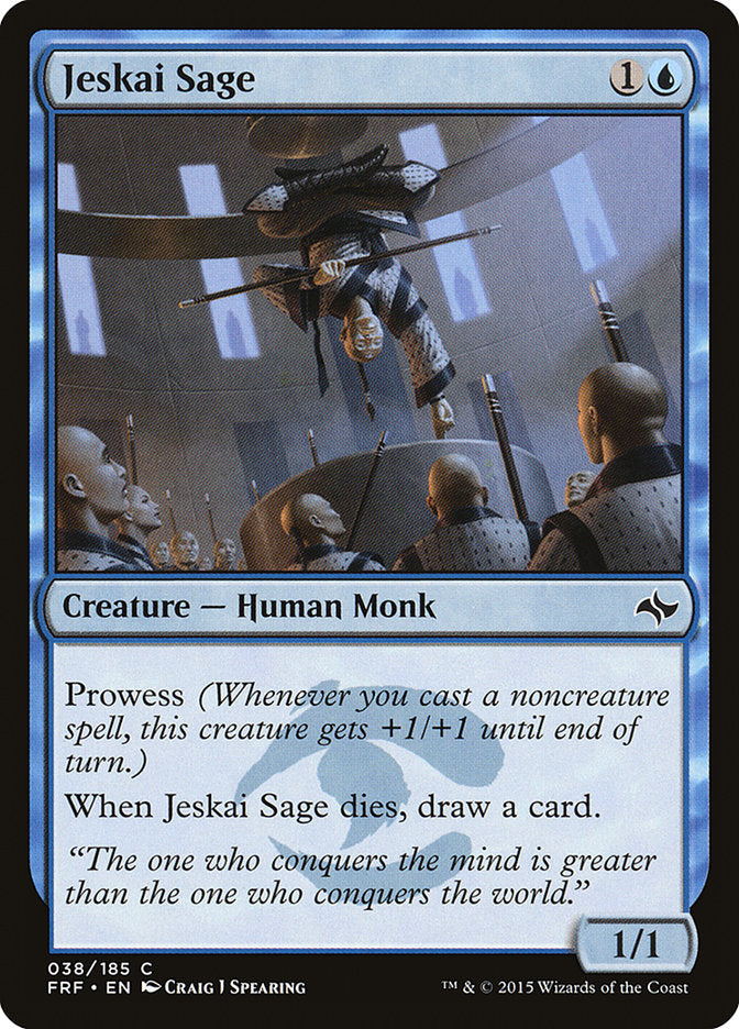Jeskai Sage (38) [Fate Reforged] | Odin's Place