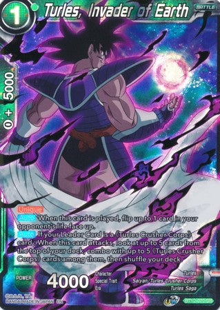 Turles, Invader of Earth (BT12-070) [Vicious Rejuvenation] | Odin's Place