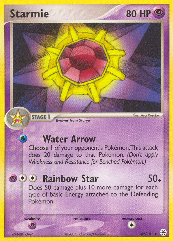 Starmie (49/101) [EX: Hidden Legends] | Odin's Place