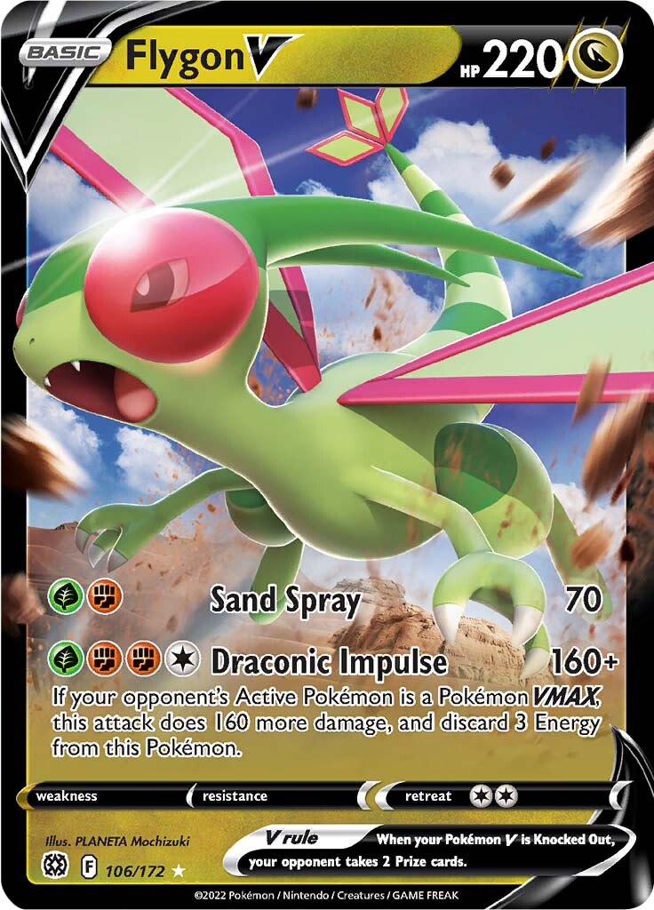Flygon V (106/172) [Sword & Shield: Brilliant Stars] | Odin's Place