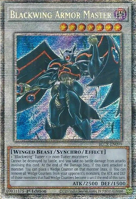 Blackwing Armor Master [BLCR-EN099] Starlight Rare | Odin's Place