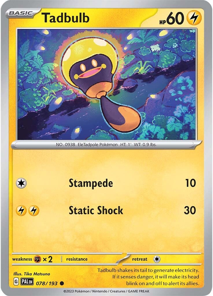 Tadbulb (078/193) [Scarlet & Violet: Paldea Evolved] | Odin's Place