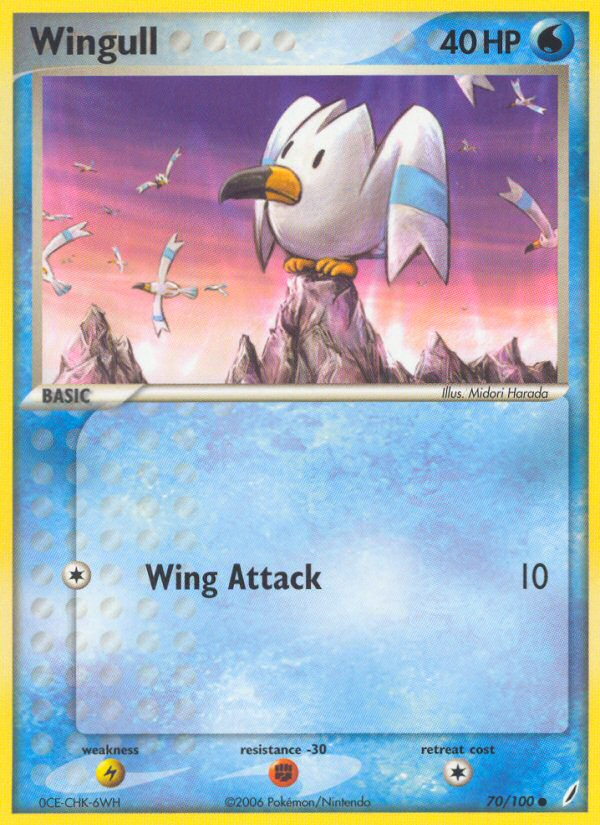 Wingull (70/100) [EX: Crystal Guardians] | Odin's Place