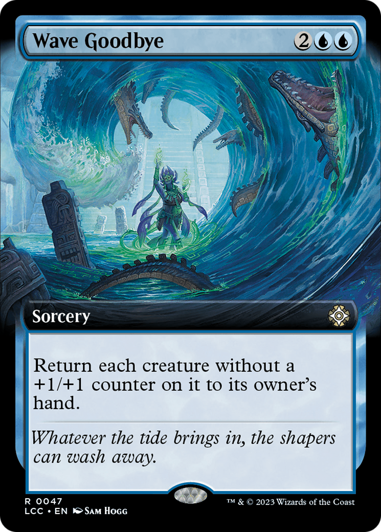 Wave Goodbye (Extended Art) [The Lost Caverns of Ixalan Commander] | Odin's Place