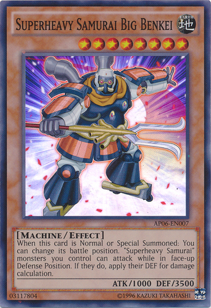 Superheavy Samurai Big Benkei [AP06-EN007] Super Rare | Odin's Place