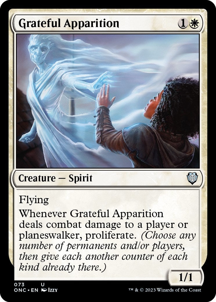 Grateful Apparition [Phyrexia: All Will Be One Commander] | Odin's Place