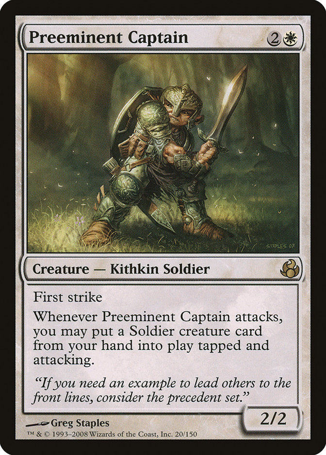 Preeminent Captain (20) [Morningtide] | Odin's Place