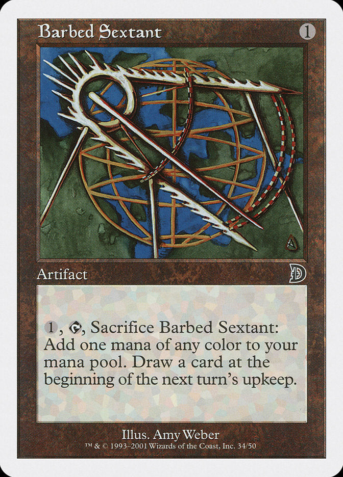 Barbed Sextant (34) [Deckmasters] | Odin's Place