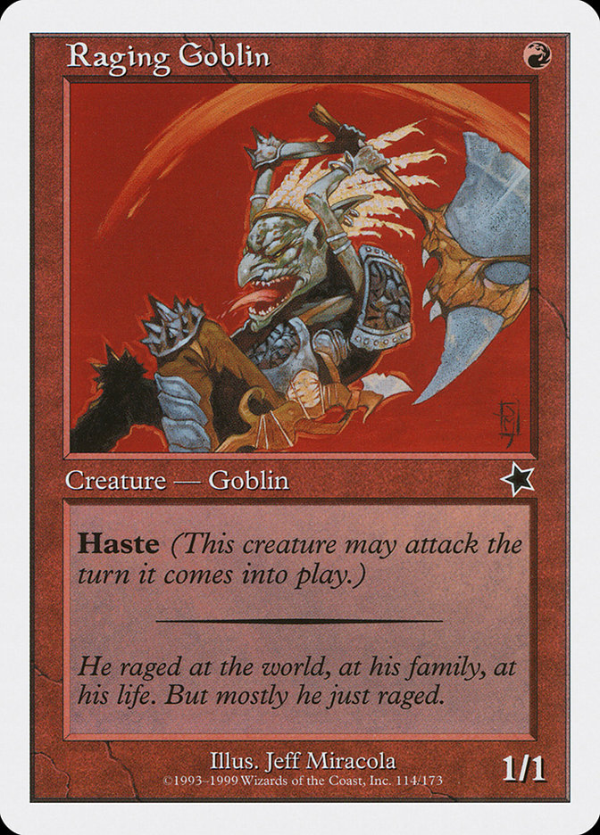 Raging Goblin (114) [Starter 1999] | Odin's Place